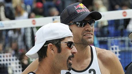 Todd Rogers (vlevo) a Phil Dalhausser