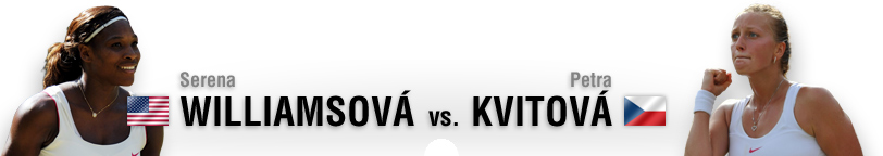 hlavika - Kvitová vs. Williamsová