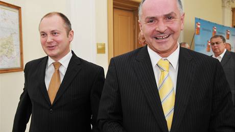 Michal Ha�ek a Stanislav Juránek