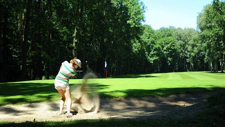 Golfové h�i�t� v Pod�bradech.