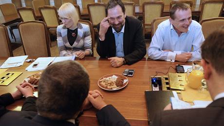 Jednání stran vznikající koalice o nové vlád (30. 6. 2010)