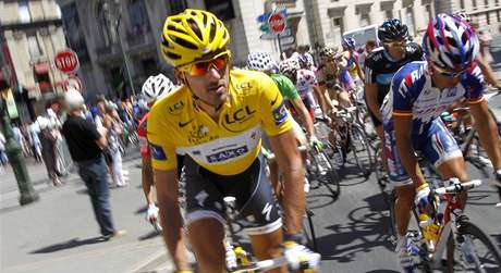 SMR MONTARGIS. Lídr Tour de France Fabian Cancellara vyrazil do 5. etapy.