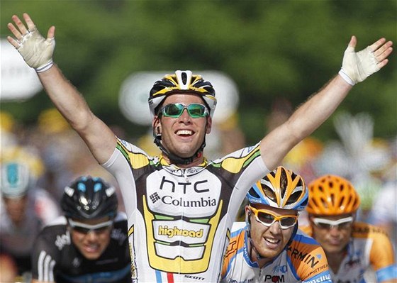 A ZASE TEN CAVENDISH. Britský spurter ovládl podruhé za sebou etapu Tour de France.