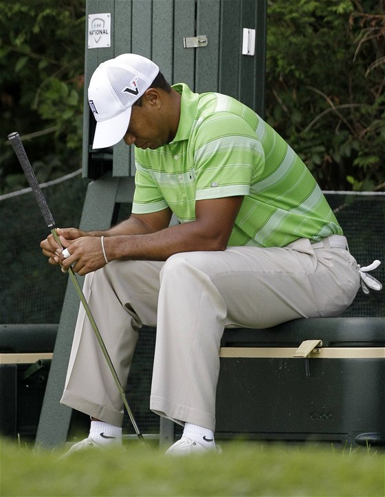 Tiger Woods, druhé kolo AT&T National 2010. 