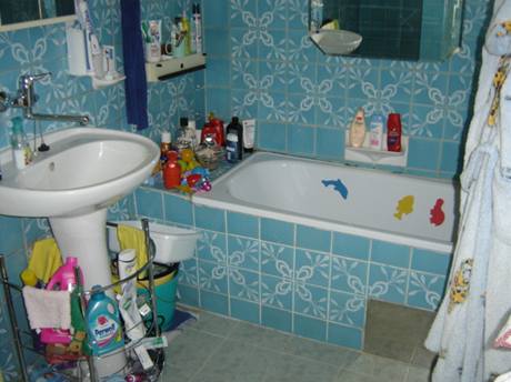 Pvodn stav koupelny v roce 2009