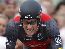 Lance Armstrong na trati vodn asovky na Tour de France