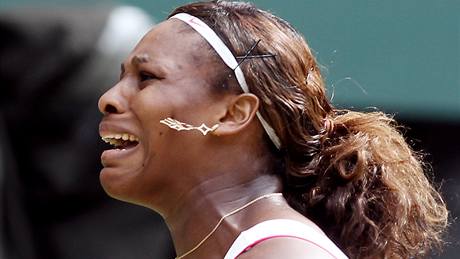 Serena Williamsová v semifinále Wimbledonu
