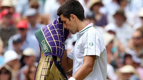 Novak Djokovi v semifinle Wimbledonu