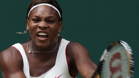 Serena Williamsová ve finále Wimbledonu