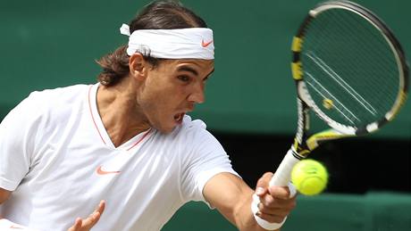 Rafael Nadal ve finle Wimbledonu