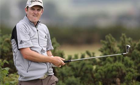 Justin Rose, trnink na British Open 2010.