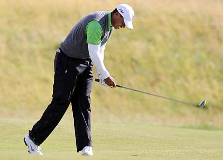 Tiger Woods, British Open, St. Andrews, 2. kolo