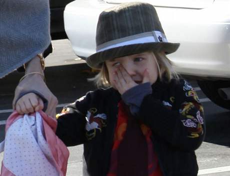 Dcera Angeliny Jolie a Brada Pitta Shiloh