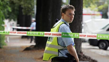 Tebískou nemocnici hlídá kvli zpráv o bomb policie. Ilustraní foto