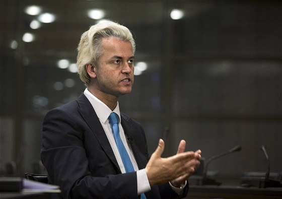 Jednání o sníení schodku státního rozpotu v Nizozemsku se nezdaila. Prý hrozí i pád vlády. Na snímku Geert Wilders