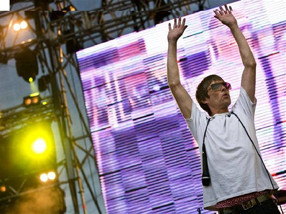 Ian Brown na festivalu Pohoda v Trenín