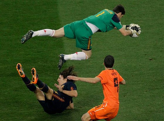 Nejlepí branká mistrovství svta podle MF DNES <b>IKER CASILLAS</b>.