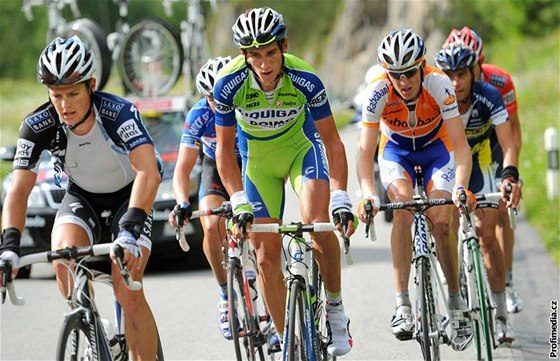 Roman Kreuziger je na Vuelt vidt mnohem víc ne na Tour de France. Jeho úkoly jsou ovem úpln jiné.
