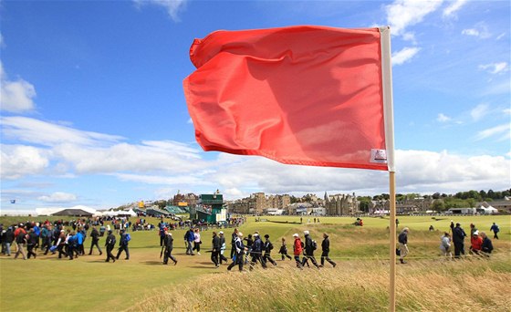 Vítr dominoval druhému kolu British Open 2010.