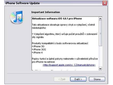 iOS 4.0.1 pro iPhone