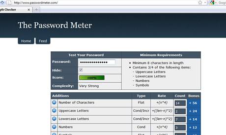 Passwordmeter.com 