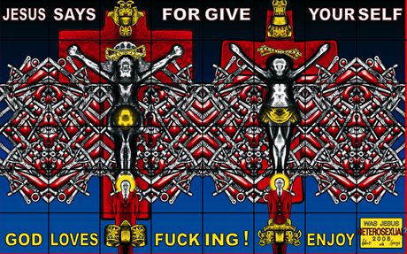 Gilbert & George - Was the Jesus heterosexual?, 2005