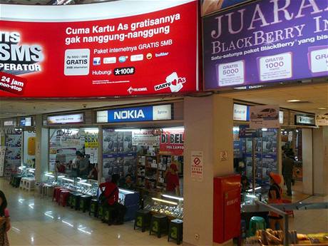 Obchodní dm elektroniky, Bandung Indonésie