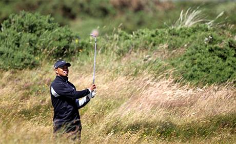 Tiger Woods, trnink na hiti St.Andrews ped British Open 2010.
