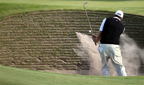 Ignacio Garrido, trnink na British Open 2010.