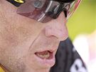 TRÁPENÍ. V 8. etap skonily pro Lance Armstronga nadje na osmý triumf v Tour.