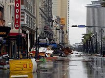 Hurikn Katrina v americkm New Orleans v srpnu 2005.