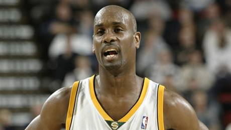 Gary Payton v dresu Seattlu SuperSonics 