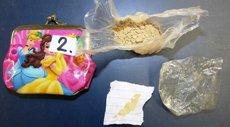 Zadrený heroin z ubytovny na Vlhké ulici v Brn (28. ervence)