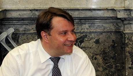 Ministr prmyslu a obchodu Martin Kocourek.