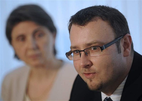 Ministr životního prostředí Pavel Drobil se svou náměstkyní Rut Bízkovou