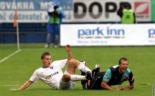 Ostravským fotbalist�m se v B�lorusku nevedlo, prohráli