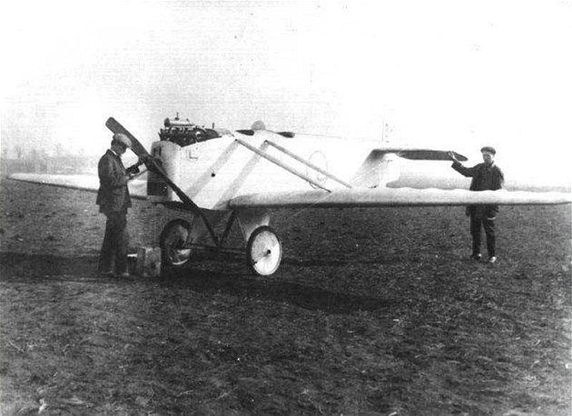 Historické foto letounu Avia B. H. 1