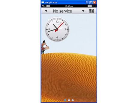 vodn obrazovka Symbian^4