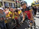 Lance Armstrong bhem 18.etapy Tour de France