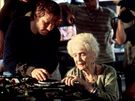 Hereka Gloria Stuartová pi natáení filmu Titanic (1997)
