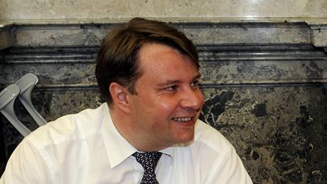 Ministr průmyslu a obchodu Martin Kocourek.