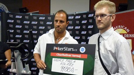 Martin Ru�ínský obsadil na charitativním turnaji Pokerstars druhé místo
