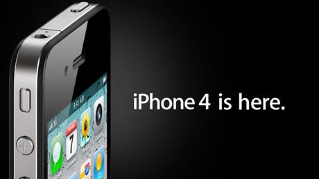 iPhone 4 dorazí do Česka už v létě. Ilustrační foto