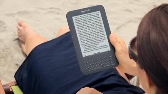Tetí verze teky elektronických knih Kindle