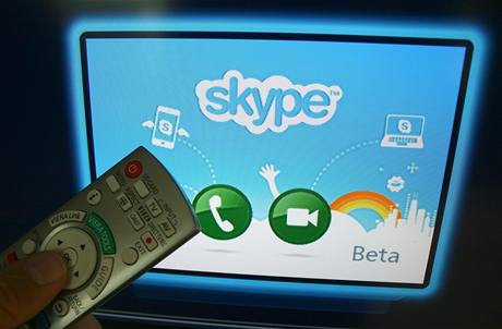 Skype na televizích Panasonic