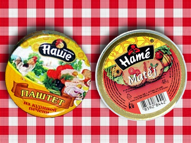 Hamé má v Rusku dvojníka. Značka Naše kopíruje české výrobky - iDNES.cz