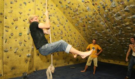 Na bouldering potebujete slu