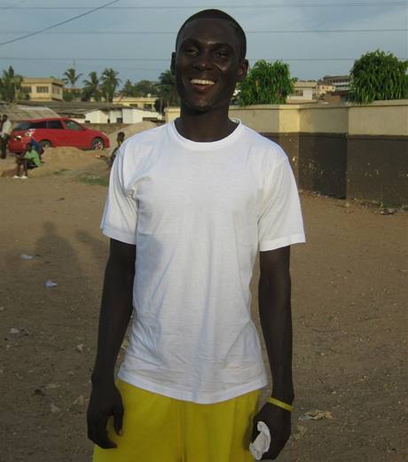 Felix Awuku sn o tom, e se stane fotbalovm profesionlem  prvn stanic m bt druh esk liga.