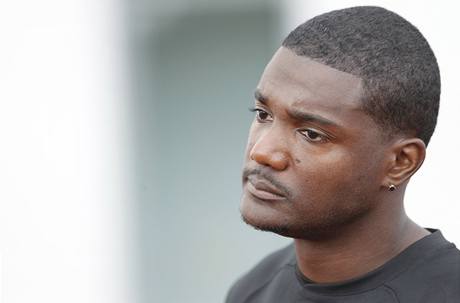 Americk sprinter Justin Gatlin 