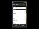 Displej HTC Desire s Androidem 2.2 Froyo